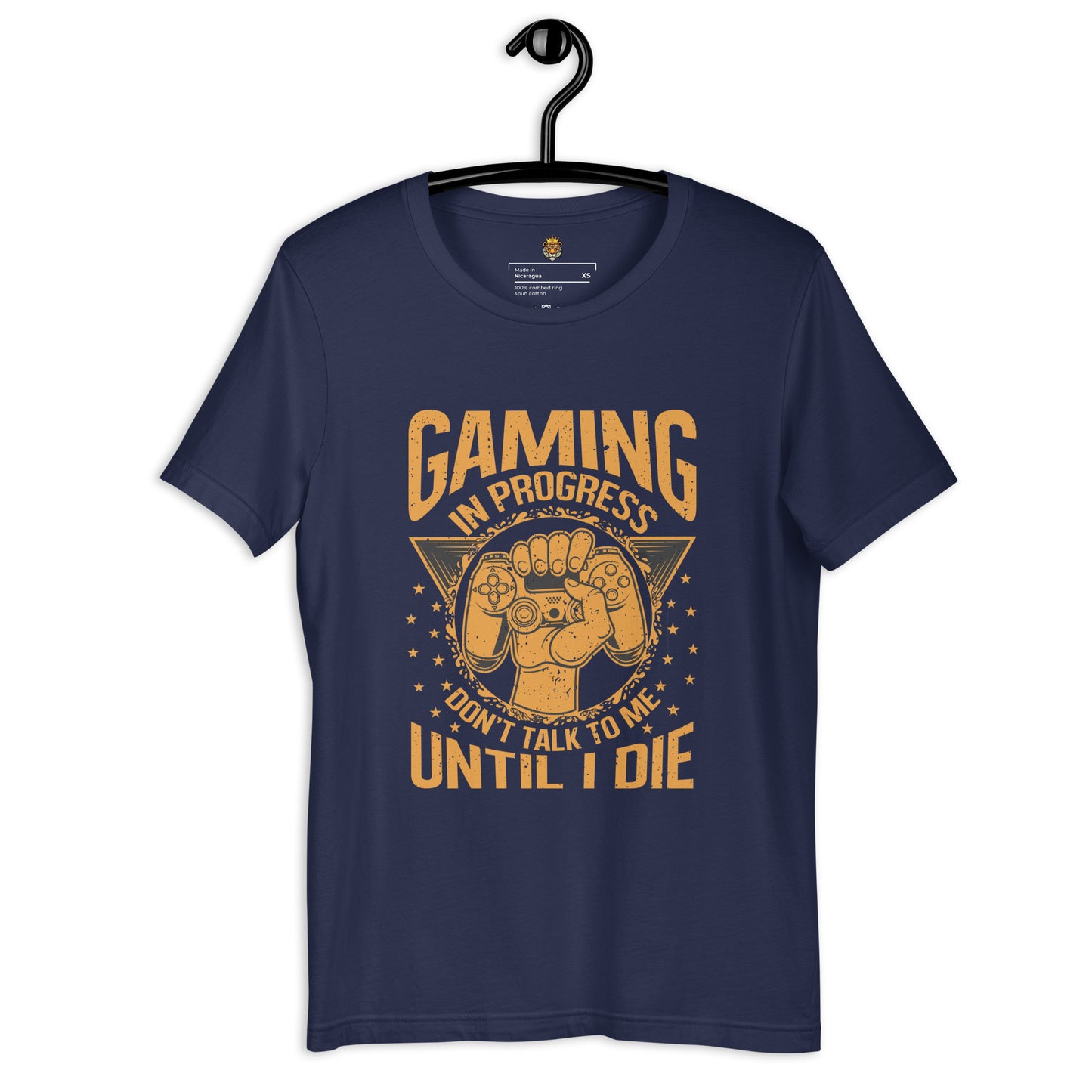 Gaming Shirt - Don't Talk to Me Until I Die