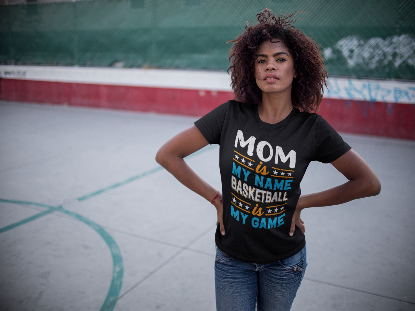 Mom is my name - Basketball is my game