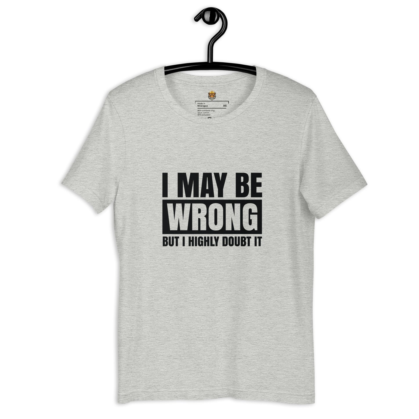 I May Be Wrong, But I Doubt It