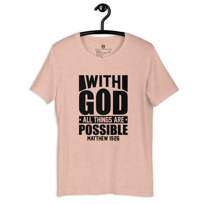 With God All Things Are Possible