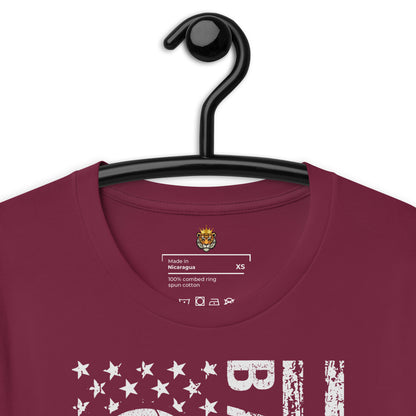 American Flag Basketball Tee